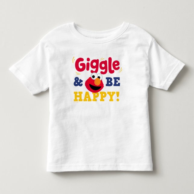 Camiseta Elmo Ri e Fica Feliz (Frente)