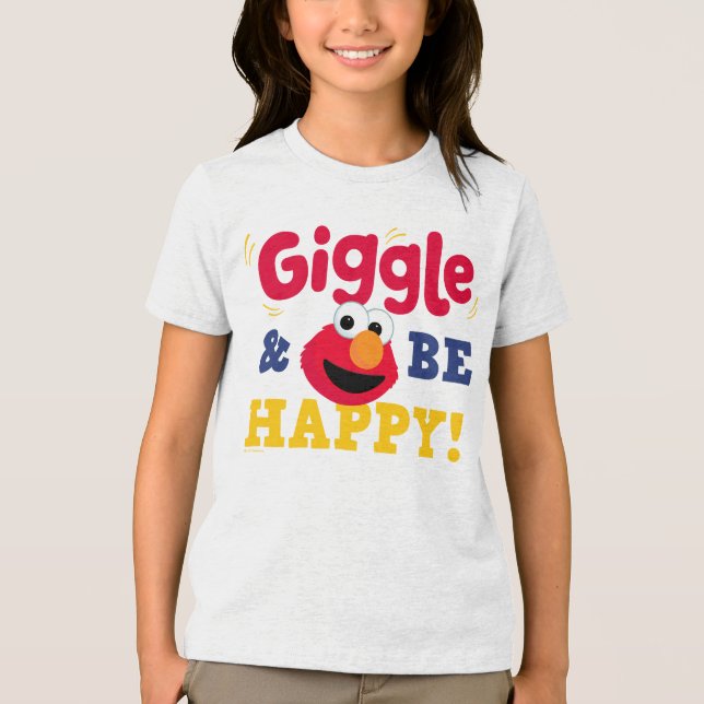 Camiseta Elmo Ri e Fica Feliz (Frente)