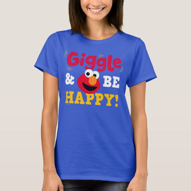 Camiseta Elmo Ri e Fica Feliz (Frente)