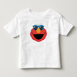 Camiseta Elmo  Rosto Sorridente com Óculos de Sol