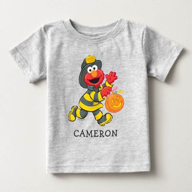 Camiseta Elmo | Roupa de bombeiro (Frente)