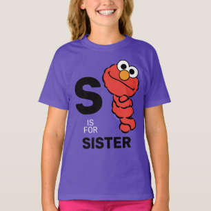Camiseta Elmo S é para Irmã