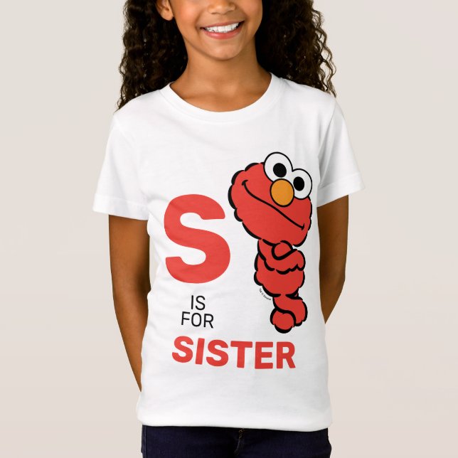 Camiseta Elmo | S é para Irmã (Frente)