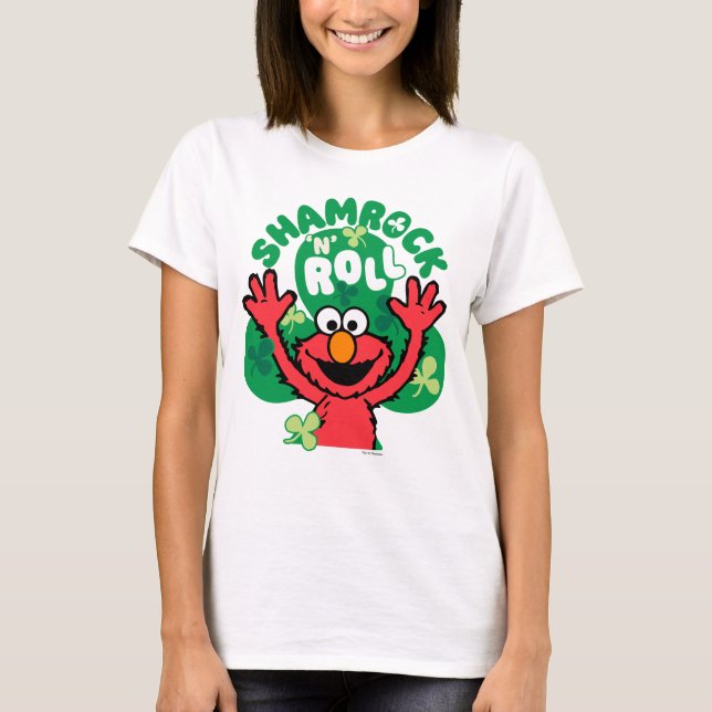 Camiseta Elmo | Shamrock 'N' Roll (Frente)