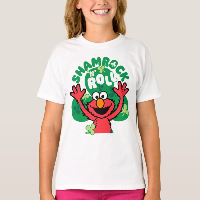 Camiseta Elmo | Shamrock 'N' Roll (Frente)