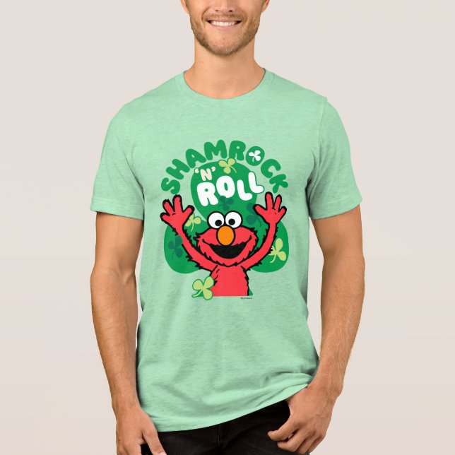 Camiseta Elmo | Shamrock 'N' Roll (Frente)