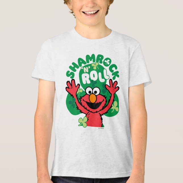 Camiseta Elmo | Shamrock 'N' Roll (Frente)