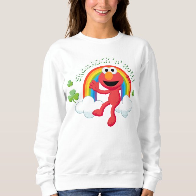 Camiseta Elmo | Shamrock 'n' Roll Rainbow (Frente)