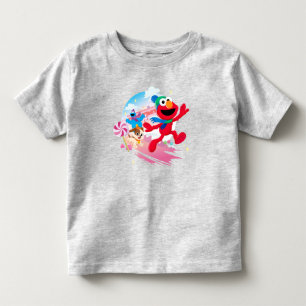Camiseta Elmo, Tango & Cookie Monster Melhor Natal Nunca