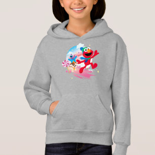 Camiseta Elmo, Tango & Cookie Monster   Melhor Natal Nunca