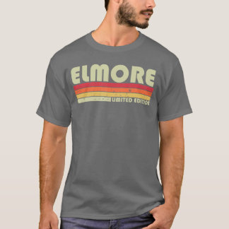Camiseta ELMORE Surname Funny Retro Vintage 80s 90s Birthda