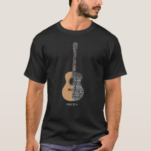 Camiseta elogie-o com corda
