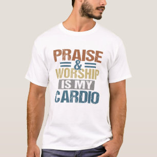 Camiseta Elogio E Culto É Engraçado Meu Cardio