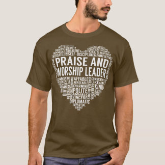 Camiseta Elogio E Culto Líder Coração