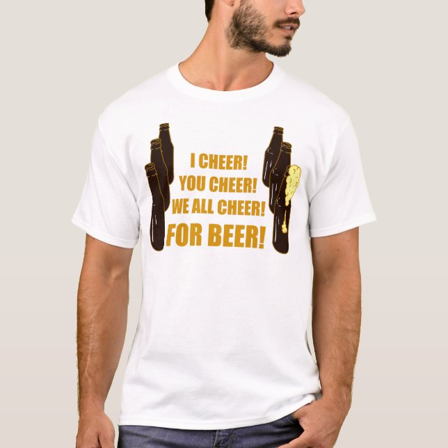 CAMISETA ELOGIO PARA A CERVEJA (Frente)