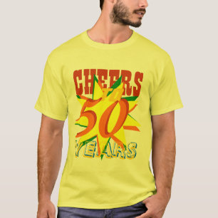 Camiseta Elogios a 50 anos de aniversário
