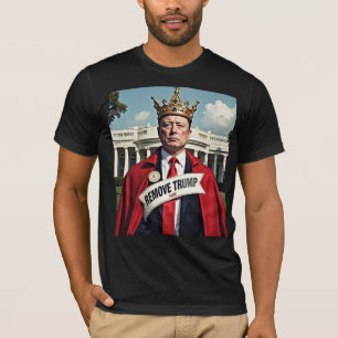 Camiseta Elon Musk Remover Trump Agora