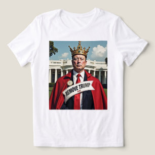 Camiseta Elon Musk Remover Trump Agora