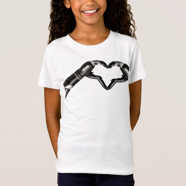 Camiseta Elon Robot Heart Musk (Frente)