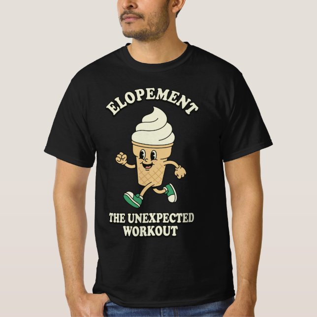 Camiseta Elopement The Unexpected Workout Autism Awareness (Frente)