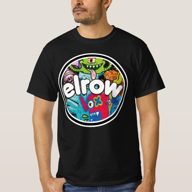 Camiseta Elrow | Para DJ, Produtores e Macacos-Rave (Frente)