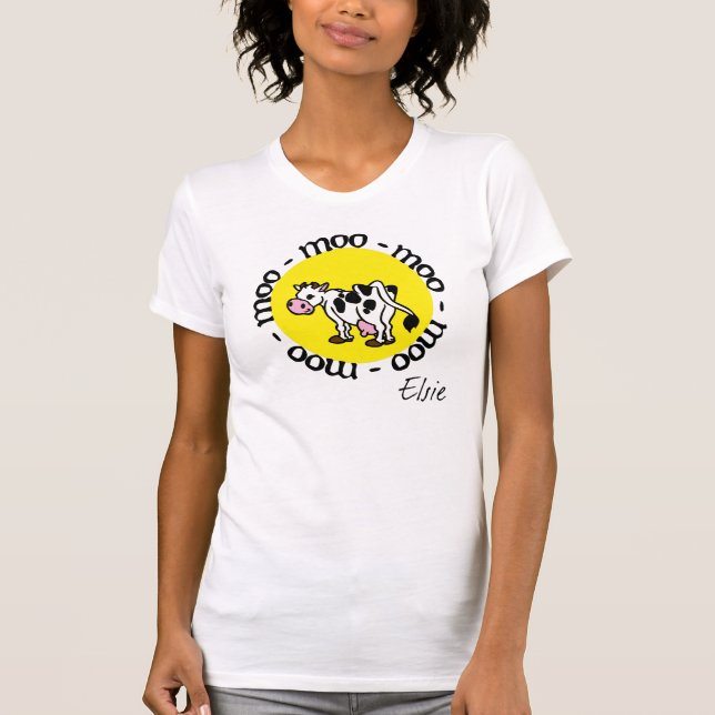 Camiseta Elsie - exercício fêmea (Frente)