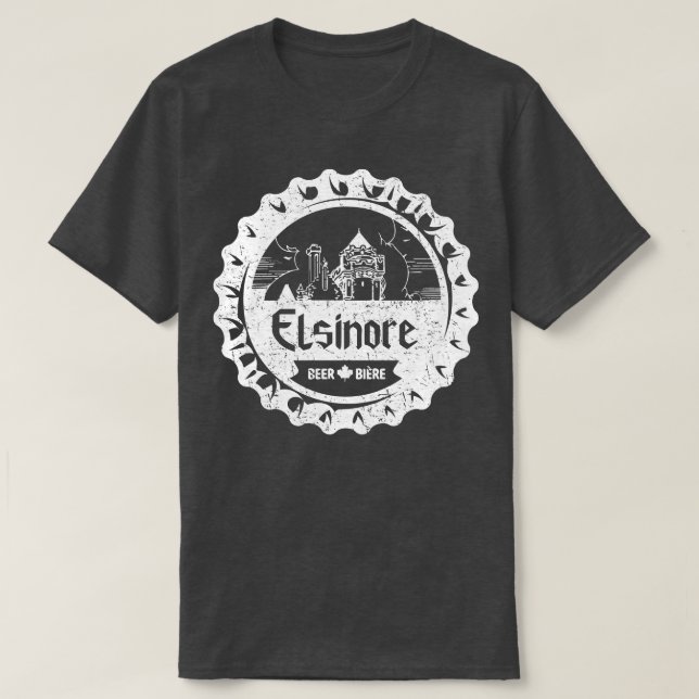 Camiseta Elsinore Beer Brewery Strange Brew (Frente do Design)