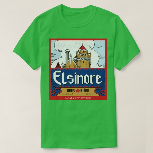 Camiseta Elsinore Beer Vintage (Frente do Design)