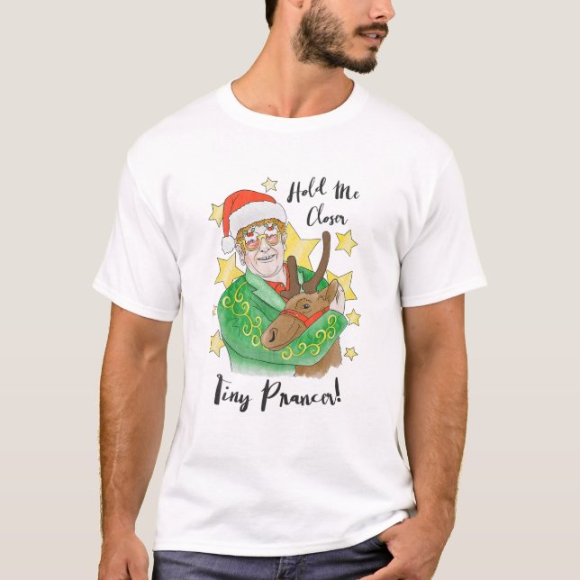 Camiseta Elt-On.S Mantenha-Me Mais Perto, Tiny Prancer J.Oh (Frente)