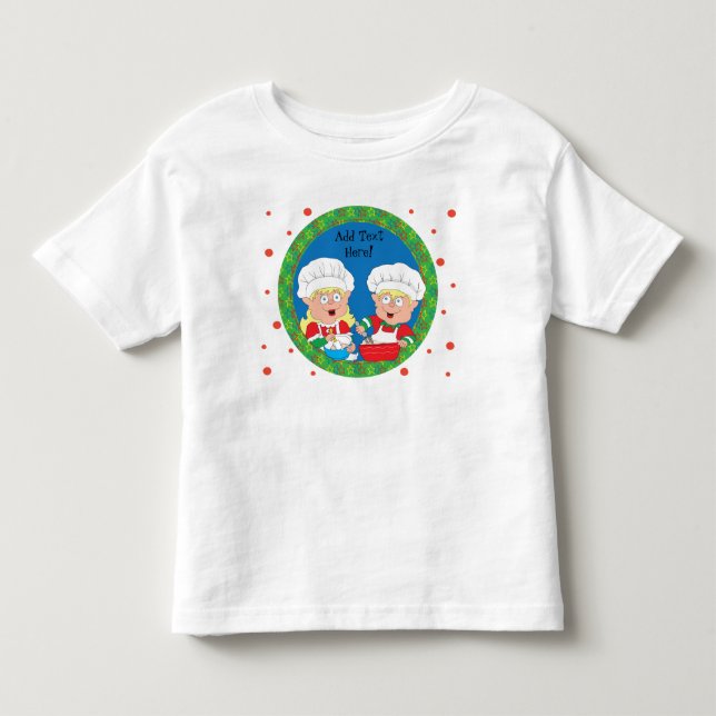 Camiseta Elves de Natal Assando (Frente)