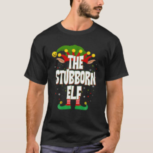 Camiseta Elves Group The Stubborn Elf Christmas