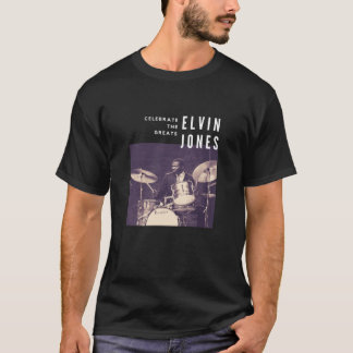 Camiseta Elvin Jones Excelente Jazz Drummer Musico