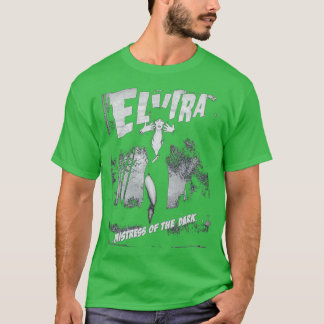 Camiseta Elvira Cinza Zombie