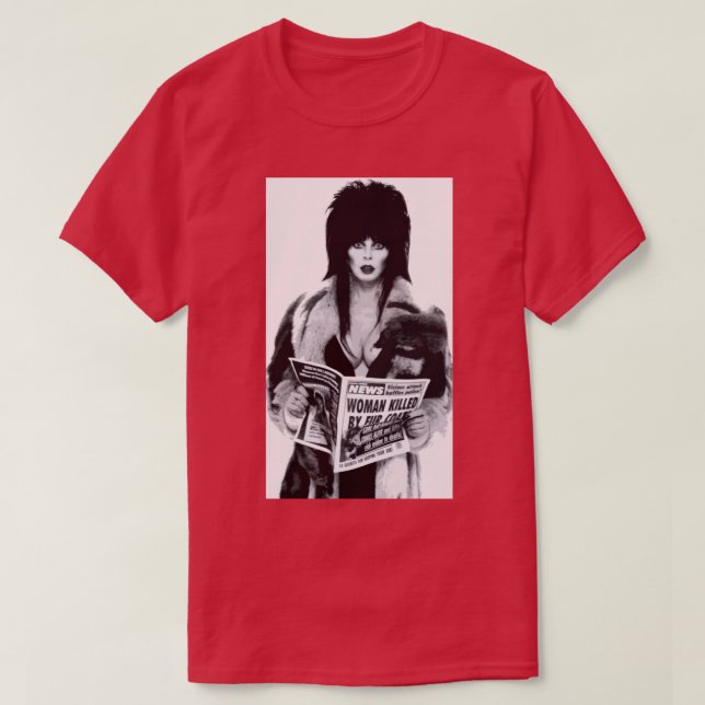 Camiseta Elvira Classic 17 (Frente do Design)