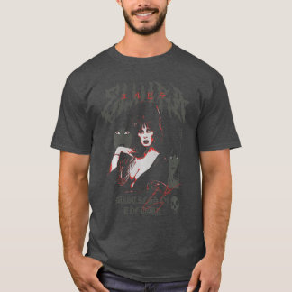 Camiseta Elvira Senhora das Trevas Colagem Poster HorrorV