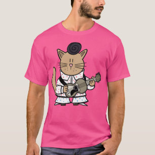 Camiseta Elvis Cat - Rock'N'Roll Design