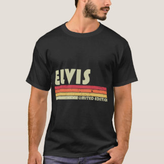 Camiseta ELVIS Gift Name Personalised Funny Retro Vintage B