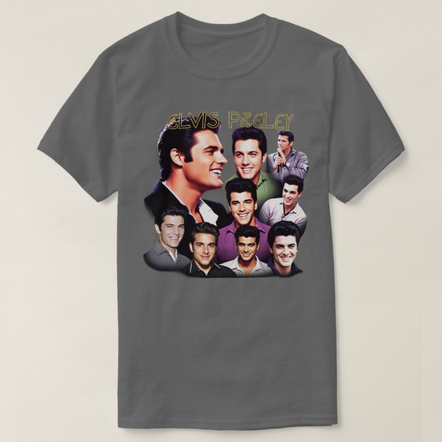 Camiseta Elvis Presley 1 (Frente do Design)