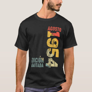 Camiseta Em 1954 De Agosto De 1954, Retro 1954 Vintage 1954