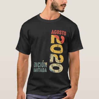 Camiseta Em 2020 de agosto de 2020 2020 2020