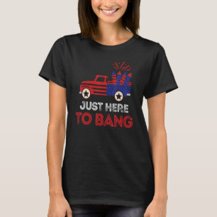 Camiseta Em 4 De Julho, Diretor De Fogos De Artifício Aqui