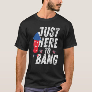 Camiseta Em 4 de julho, estou aqui para pegar 5