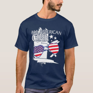 Camiseta Em 4 De Julho, Todas As Moças Americanas Bombeiam
