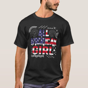 Camiseta Em 4 De Julho, Todas As Moças Americanas Bombeiam