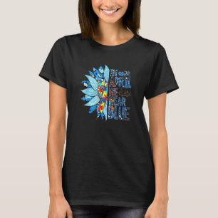Camiseta Em Abril Usamos Azul Conscientização do Autismo Ed