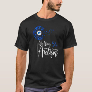 Camiseta Em abril usamos azul Mês de conscientização do aut