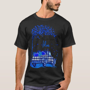 Camiseta Em Abril Usamos Caminhão de Enigma Azul Conscienti