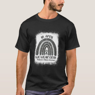 Camiseta Em abril Vestimos a consciência da doença de Parki