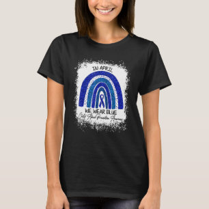 Camiseta Em abril, Vestimos A Lei Azul De Prevenção Do Abus
