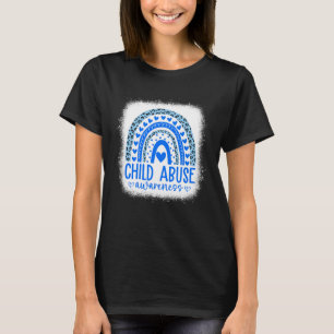 Camiseta Em abril, Vestimos a Prevenção do Abuso de Criança